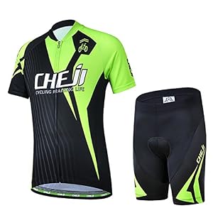 FREE FISHER FreeFisher Kids Unisex Cycling Suit Jersey + Padded Shorts