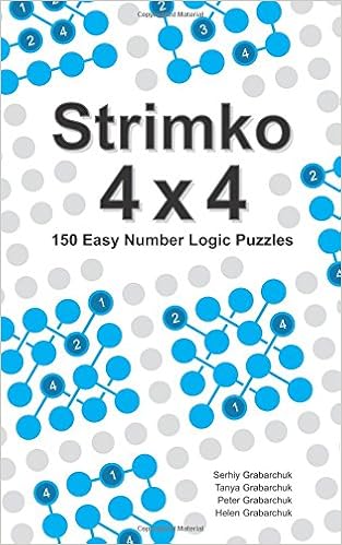to run into if I would hold upwardly interested inwards reviewing 1 of their novel puzzle books Strimko Logic Puzzle Review
