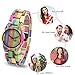 FunkyTop Women's Wooden Watch Bamboo Analog Quartz Lightweight Handmade Wrist Watch (Multi-Color 1)