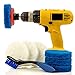 1st Place Products Bathroom & Kitchen Power Scrub Pad Cleaning Kit - 10 Piece Set includes EXTRA Scrub Pad - Saves Time & Money