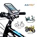 Bike Phone Mount, RISEPRO Waterproof Universal Case Bicycle & Motorcycle Mount Cradle Holder Dust Rain Snow Resistant for Smart Phone 5.7' iPhone 6 6S, 7, 7 Plus