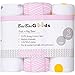 Pack n Play Playard Sheet Set | 3 Pack | 100% Super Soft Jersey Knit Cotton (150 GSM) | Portable Mini Crib Mattress Fitted Sheets for Boys & Girls by BaeBae Goods