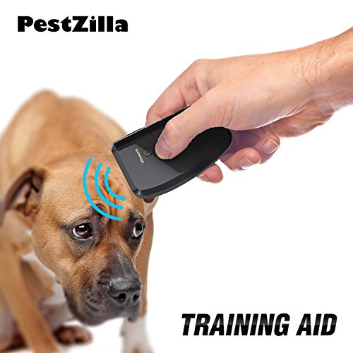 PestZilla Handheld Dog Repellent and Trainer + LED Flashlight / Pocketsize Ultrasonic Dog Deterrent and Bark Stopper + Dog Trainer Device [UPGRADED VERSION] - Thumbnail 4