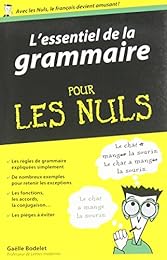 L' essentiel de la grammaire pour les nuls