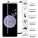 Galaxy S9 Plus Black Screen Protector, Tempered Glass Screen Protector with [9H Hardness][Easy Bubble-Free Installation][Anti-Scratch][Anti-Fingerprint] for Samsung Galaxy S9 Plus