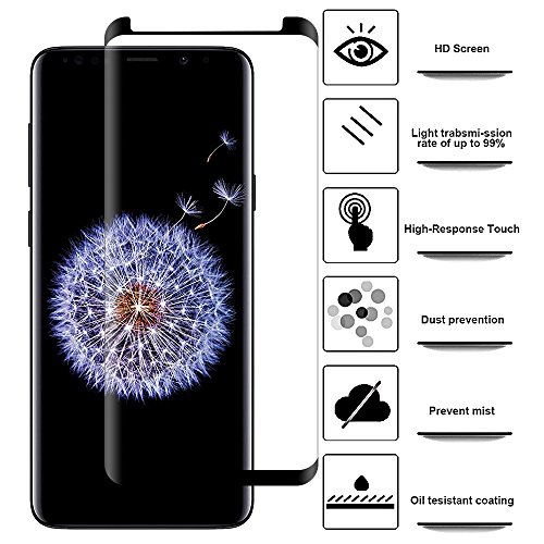 image for Galaxy S9 Screen Protector [2-Pack], ChefzBest [CASE-Friendly] Tempere