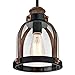 Westinghouse 6356300 Cindy Mini Pendant, 1 Light, Oil Rubbed Bronze , Oil-rubbed Bronze