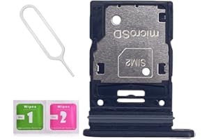 LNONLS A54 Dual SIM Card Tray Slot Holder Replacement for Samsung Galaxy A54 5G with Sim Card Tray Open Eject Pin and SD Card Tray SM-A546 (Awesome Graphite)