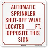 SmartSign - S-8694-EG-10x10 "Automatic Sprinkler