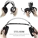 Kekilo Gaming Headset with Mic for Xbox One PlayStation 4 PS4 PC - 3.5mm Surround Sound, Noise Reduction Game Headphone with LED Light for Nintendo Switch, Laptop, Tablet, Smartphone