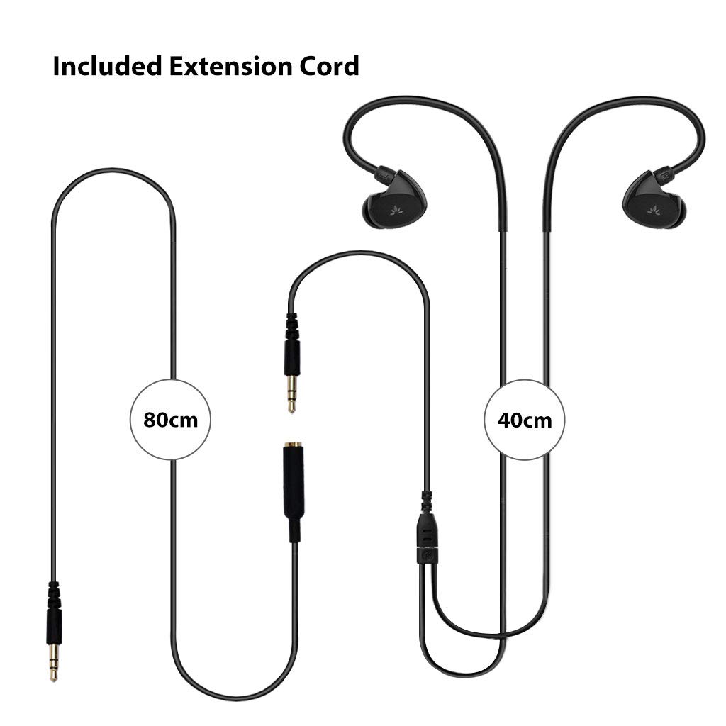 6 Soffici Ricambi non Bluetooth In Ear Sport Cuffie per Corsa Avantree IPX7  Impermeabili Auricolari Nuoto Surf Filo Corto e Gancio Padiglione Auricolare  per Un Indosso Fermo e Sicuro Snorkeling Accessori audio