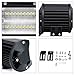 Aaiwa LED Pods 4 Pack 48W LED Light Bar Off Road Driving Lights Fog Lights for Truck, Car, ATV, SUV, Boat