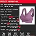 BADI NA Women's Comfort Revolution Wirefree Bra Blue & Purple & Rose(3 Pack) XL