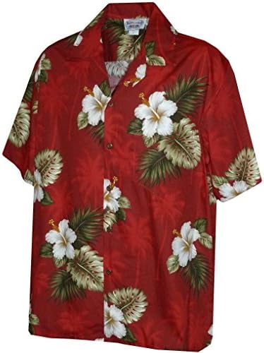 Amazon.com: Pacific Legend Parrots Hawaiian Shirt Red 3531-S