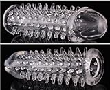 Crystal ELISEL surge penile cuff male wonderful lilac crystal condom cock penis enlarger full length extension to increase your penis size.Stings (full)