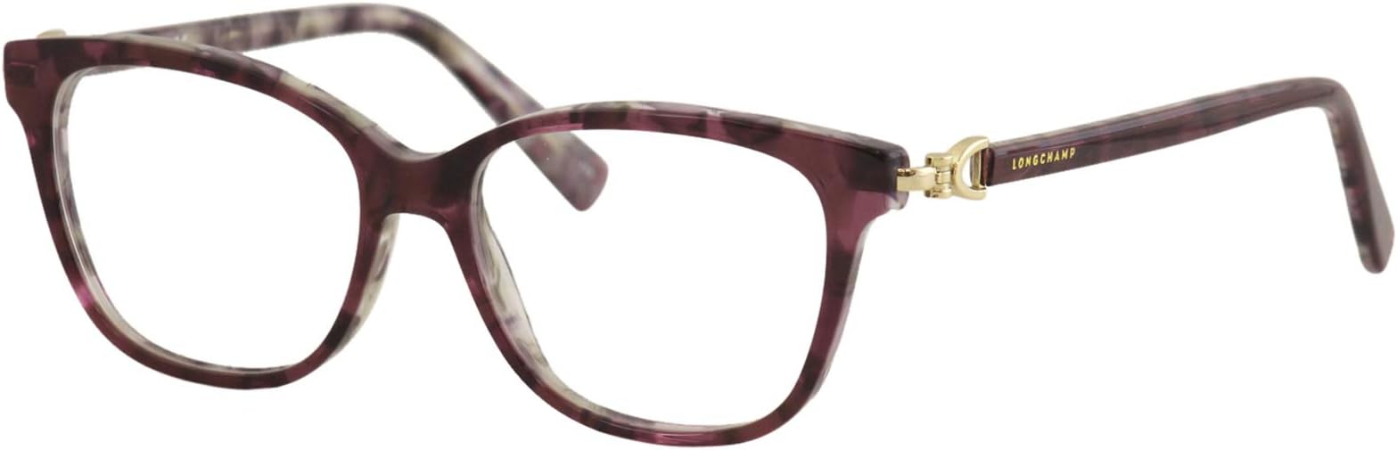 LongchampWomen's Eyeglasses LO2631 LO/2631 513 Purple Marble Optical Frame 52mm