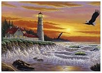 The Guiding Light 1000 Piece Puzzle featuring the Art of Michael Matherly by White Mountain Puzzles
