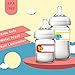 180 Pcs Baby Bottle Labels for Daycare, Waterproof, Self-Lamination, Write-on, Fun Design