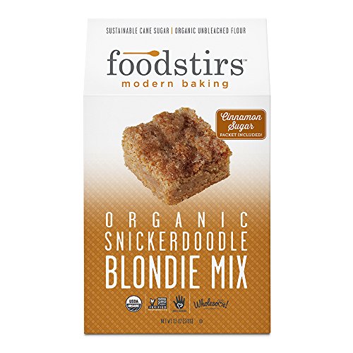 Foodstirs Organic, Non GMO Snickerdoodle Blondie Mix, 13 Ounce - Thumbnail 4