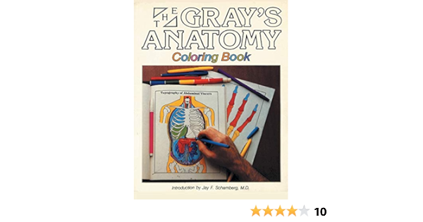 Amazon Com Gray S Anatomy Coloring Book 9781684112920 Gray Henry Books