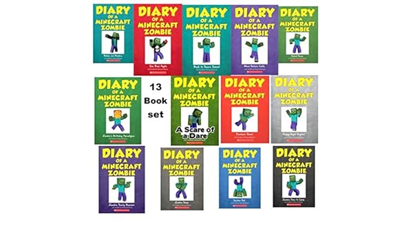 Diary Of A Minecraft Zombie Book Vol 1 13 Collection 13 Books