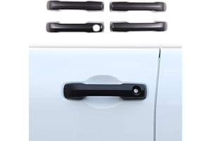 HAPPYHORSE Car Exterior Door Handle Cover Compatible with Toyot@ Tundra/Sequoia 2022-2024 ABS Car Outer Door Handle Cover Ext