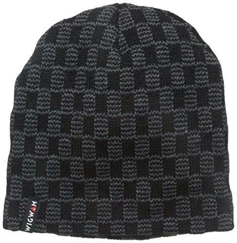 Wigwam Men's Electric Check Hat, Black, One Size Wigwam Men's Electric Check Hat, Black, One Size