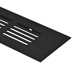 uxcell 4pcs Rectangle Ventilation Grille Aluminum