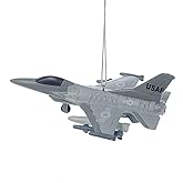 Kurt S. Adler 4.25” U.S. Air Force Jet Christmas Ornament