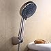KES LP501B-2 Bathroom FIVE Function Handheld Shower Head with Extra Long Hose and Bracket Holder, Brushed Nickel