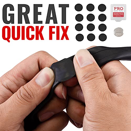 PRO BIKE TOOL Glueless Bike Tire Puncture Repair Patch Kit 2 Packs 24 Self Adhesive Patches