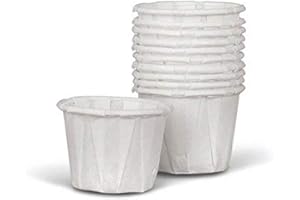 Medline Disposable Paper Souffle Cup, 1 oz (Pack of 5000)