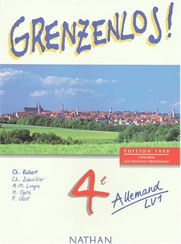 Download Grenzenlos, allemand, 4e, LV1. Livre de l'élève PDF