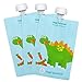 Sage Squeezie 7oz Double Zipper Reusable Food Pouch