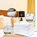 Wealuxe White Bath Towels 27x54 Inch, Cotton Towel Set for Bathroom, Hotel, Gym, Spa, Soft Extra Absorbent Quick Dry 4 Pack