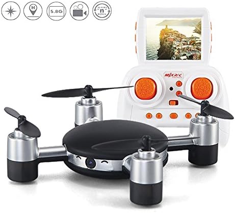 5.8G FPV Drone with 2.0MP HD Camera Live Vedio Headless Mode&amp;One Key Return &amp; 3D Flip 2.4G 4CH 6-Axis Gyro RC Quadcopter RTF