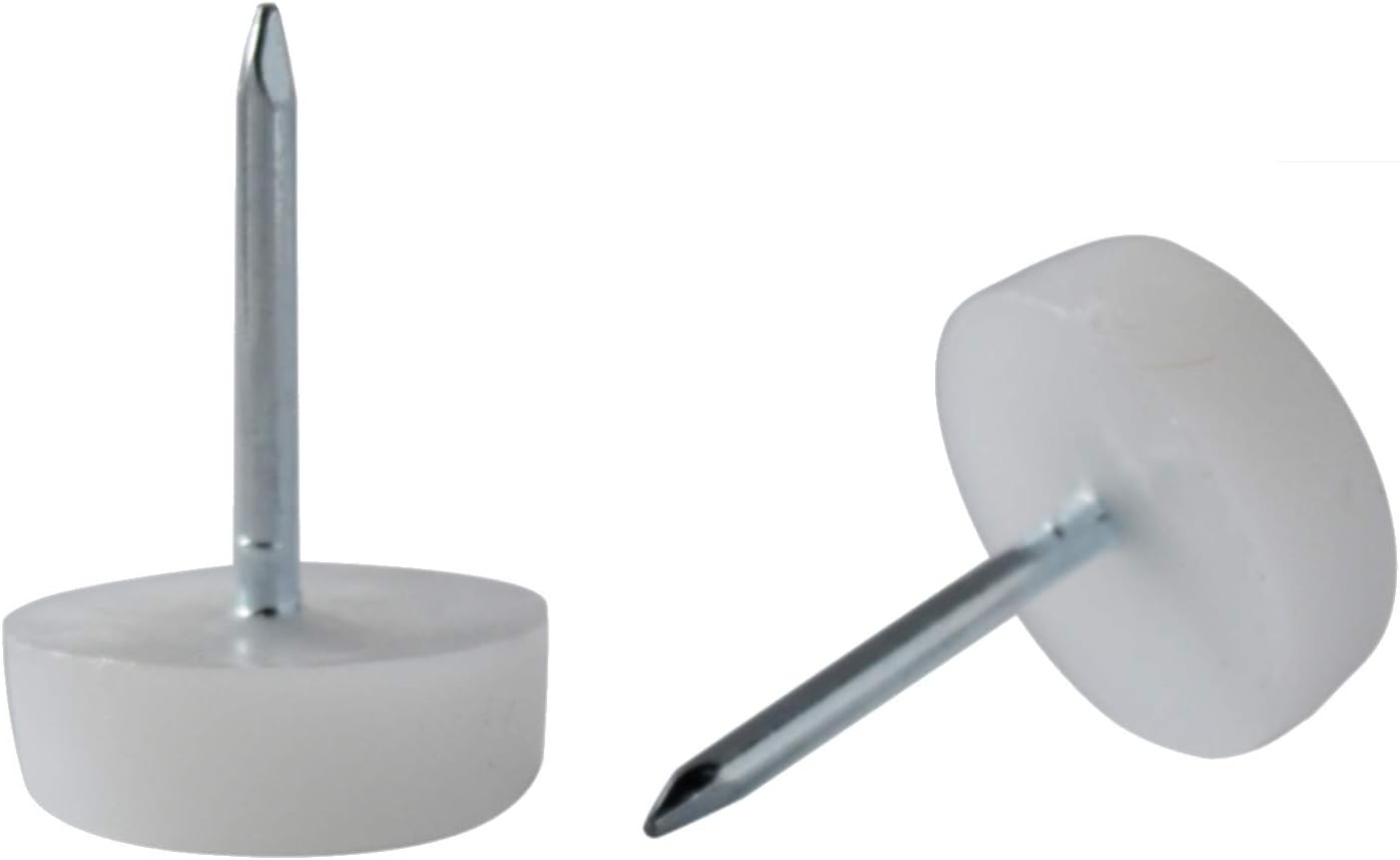 D.H.S. 3/4" Dia. Nylon Slider Glides for Chairs, Stools, Tables