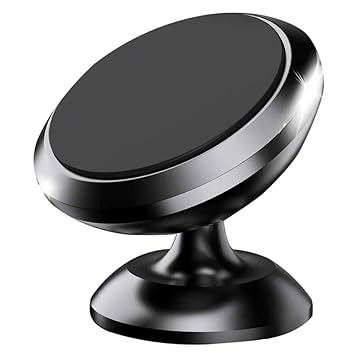 Suzec Universal Car Mount Magnetic Mobile Holder for Dashboard, Table and Desk 360 Rotating Mount for All Smartphones and Tablets