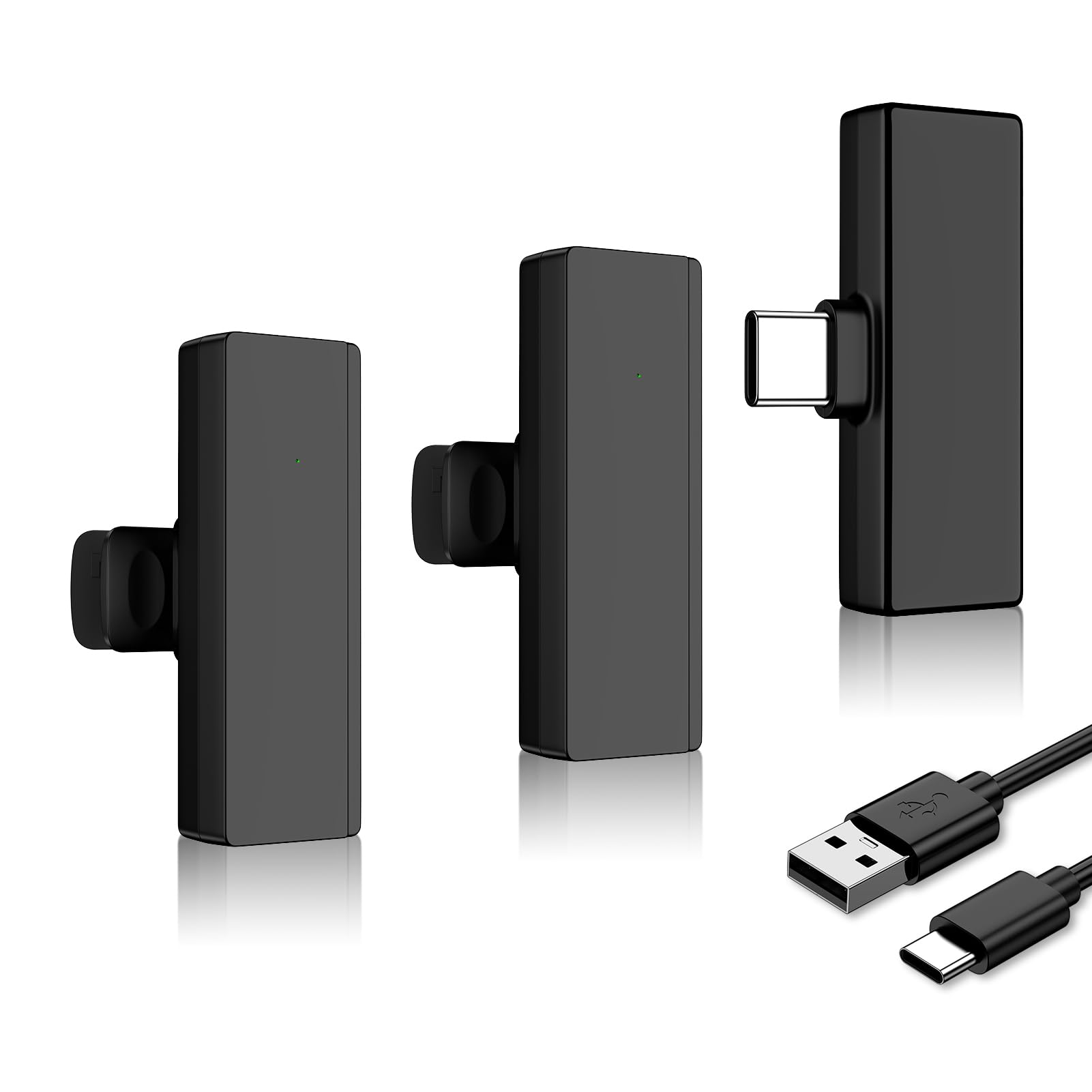 Wireless Microphone, USB C Mini Lavalier Microphone for iPhone iPad Android,Cordless Lapel Omnidirectional Condenser Recording Mic for Video/Live Steam/Interview/TikTok/YouTube