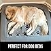 Gorilla Grip Original Reusable Pad and Bed Mat for Dogs, 34x21, Absorbs 3 Cups, Oeko Tex Certified, Washable, Waterproof, Dog Crate Training, Furniture Protection Pads, Fits 36 inches Crates