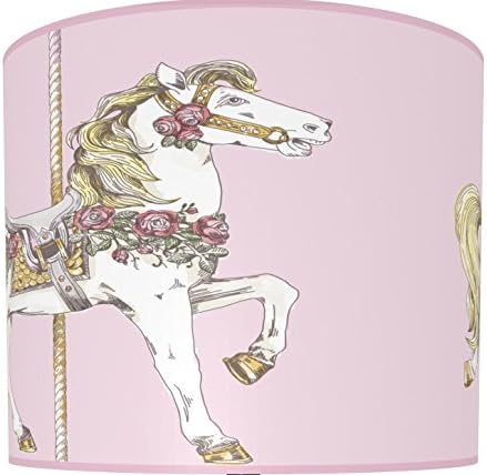 illumalite Designs Toile Carousel Shade, 11-Inch