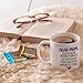 MAUAG Mothers Day Funny Coffee Mug for Mom, Dear Mom, I'm Your Favorite Child Coffee Mug, Best Birthday Gift for Mother Cup, White 11 Oz