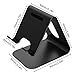 Cell Phone Stand, Ifecco Mobile Phone Holder for Tablet All Android Smartphones, iPhone 7 Plus iPad (Upgrade Black)