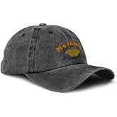 Soft Baseball Cap Embroidered Dad Hat Mothman Vintage Hats Washed Baseball Cap Cotton