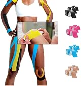 ANAMPION Kinesiology Tape Precut 3 Rolls 60 Strips 5m Waterproof Variety Pack view 8