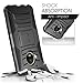 Moto G5 Plus Case, Moto G Plus 5th Generation Case, JATEM [Belt Clip] Rugged Hybrid Dual Layer Kickstand Holster Combo + Tempered Glass Screen Protector and Stylus Pen (Black/Black)