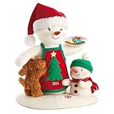 Hallmark Christmas LPR1114 Time For Cookies Snowman Interactive Stuffed Animal