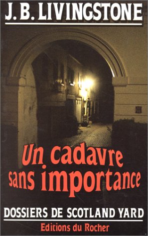 Un cadavre sans importance
