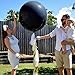 36 inch Giant Black Balloons Round Latex Balloon for Wedding Anniversary Baby Shower Birthday Party Decorations,Pack of 5