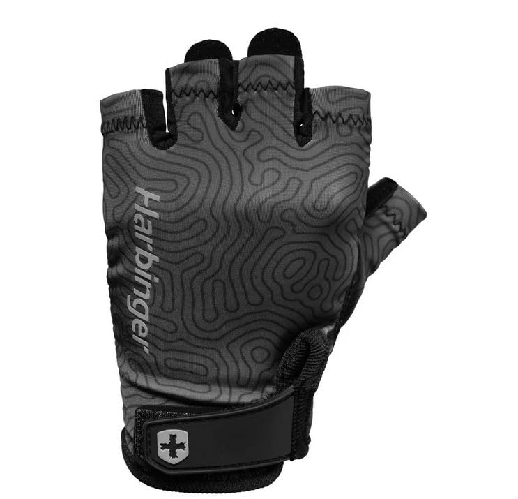 Photo 1 of Power Gloves 3.0 - Durable Half Finger Weightlifting Gloves with Adjustable Wrist Closure, Breathable Leather Palm, Women's